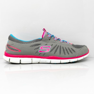 

Skechers Womens Gratis In Motion 22123 Серые повседневные кроссовки, размер 9, Серый, Gratis In Motion