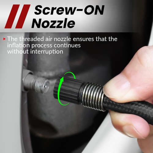 Mini Tire Inflator Car Air Pump Compressor Electric Portable Auto 12V Bike Gauge