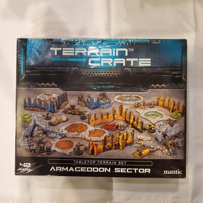 Terrain Crate: Sci-Fi Terrain - Armageddon Sector - Mantic Plastic NEW