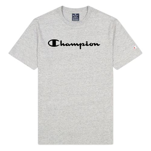 CHAMPION MEN'S SCRIPT LOGO CREWNECK T SHIRT TEE COTTON