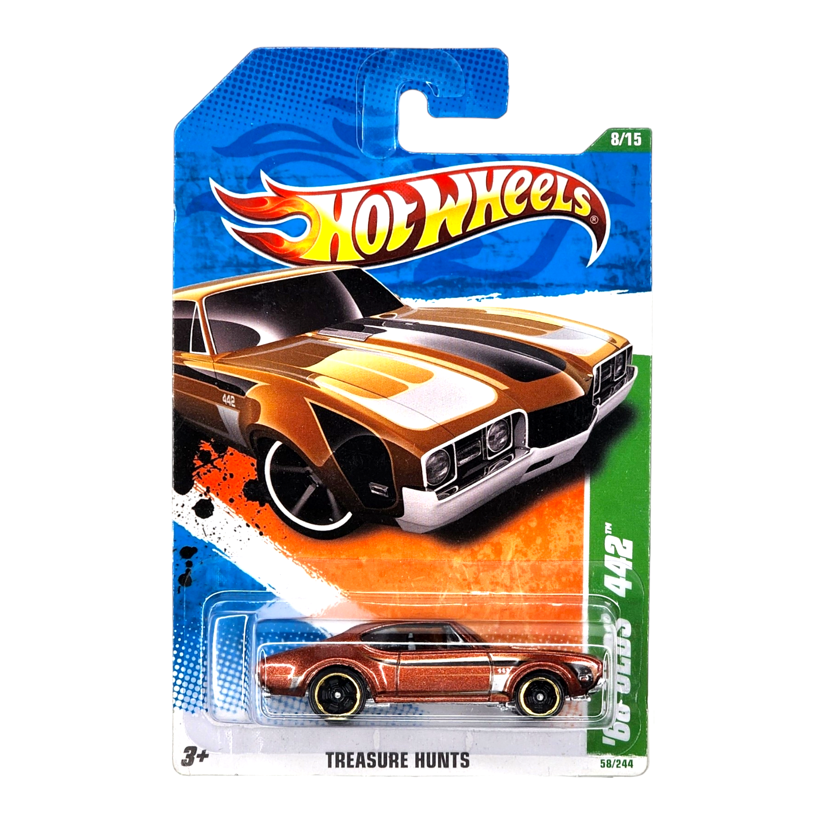 HOT WHEELS '68 Olds 442 Oldsmobile Cutlass Treasure Hunt TH