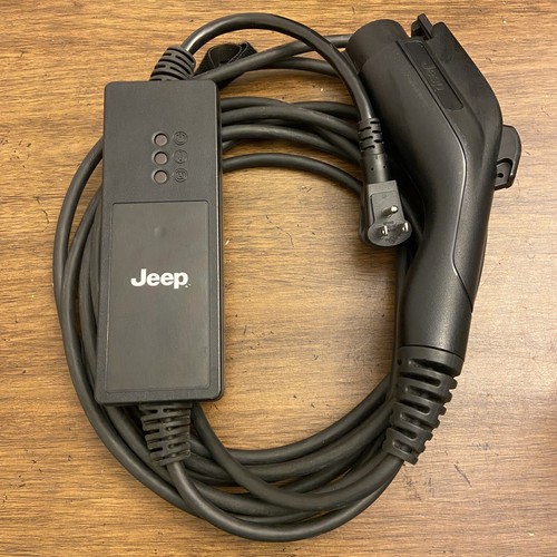 jeep ラングラー　4xe phv ev 充電ケーブル　袋セット 2023-2024 Jeep Wrangler 4xe Rubicon PHEV Charging Cord Off