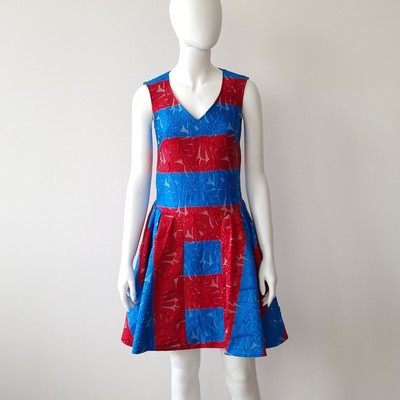 MAX&CO BOUTIQUE MAX MARA DRESS SIZE XS F34 D32 IT36 US0 UK4 DROP WAIST