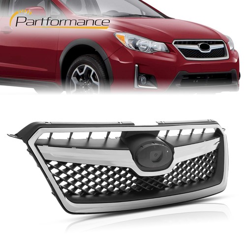 Front Grille Assembly W/chrome Trim For 2016-2017 Subaru XV