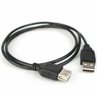 25ft USB 2.0 A Male to A Female Extension 28/24AWG Cable Cord AMAF 3 - 33 FOOT