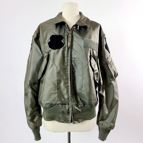VTG 80s Alpha Industries Military Summer Flyers Jacket CWU VTG 80s Alpha Industries Military Summer Flyers Jacket CWU