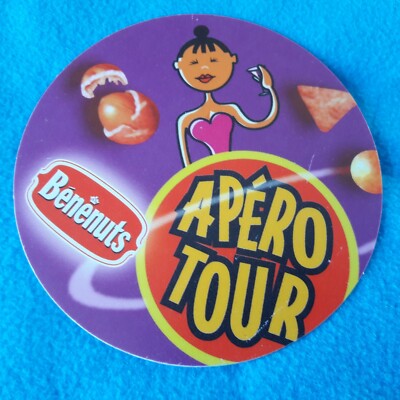  Lot de 13 SOUS-BOCK VINTAGE BENENUTS Violet