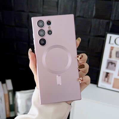 For Samsung Galaxy S24 Ultra S23 FE S22 S21 S20 Mag Safe Magnetic Case TPU Cover