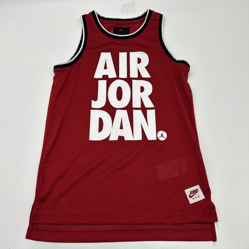 Nike Boys Air Jordan Tank Top Jupman Boys Youth Red -white