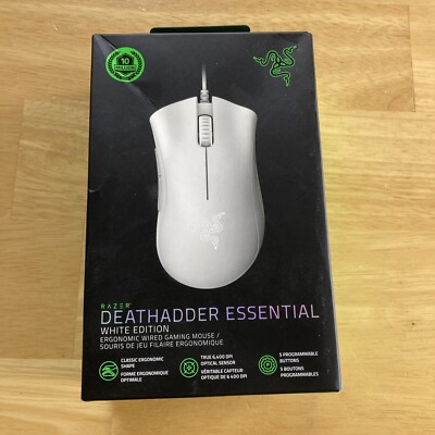 SEALED Razer DeathAdder Essential Wired Optical Gaming Mouse RZ01-03850200-R3U1