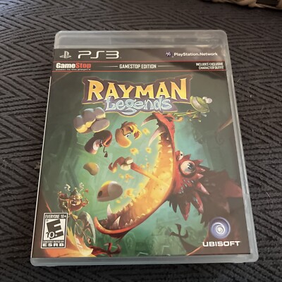 Rayman Legends PS3 Game GameStop Edition 2013