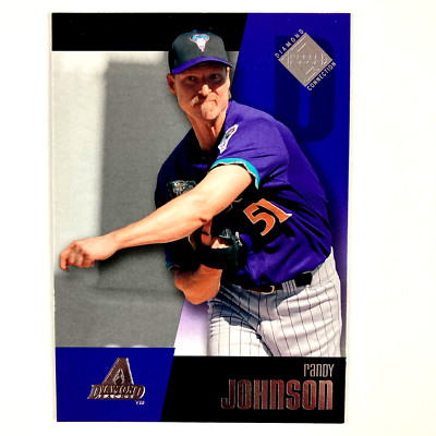 Randy Johnson 2002 Upper Deck Diamond Connection Card #60 Arizona Diamondbacks
