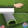 SHACOS Artificial Grass Rug 3x5 Feet 1.2 inch Outdoor Fake Grass Turf with Drainage Holes Grass Carpet Grass Mat for Patio Balcony Yard Lawn Deck Decor