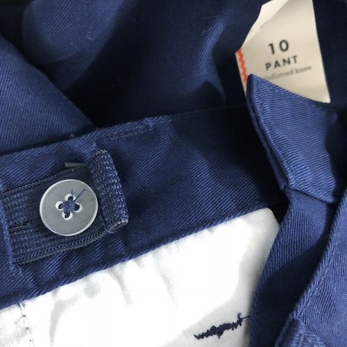 Cat Jack Girls Chino Pants Size 10 Navy NWOT School Uniform