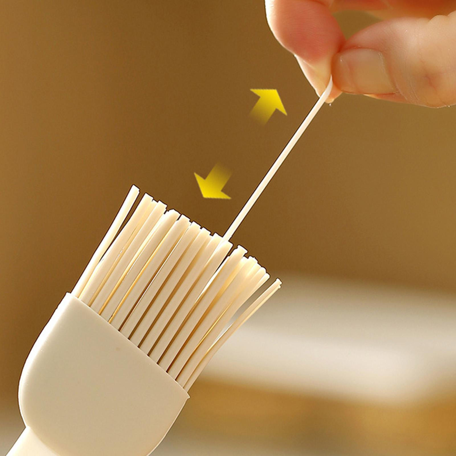 Small Olive Oil Dispenser Bottle with Silicone Brush Lid Oil Brush