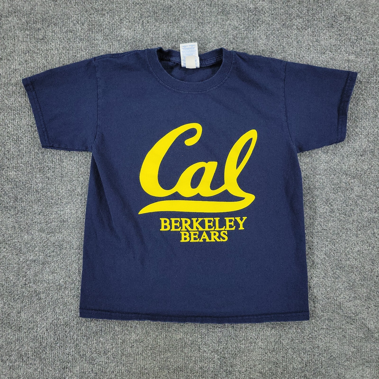 California Golden Bears Shirt Boy Small Blue Berkeley