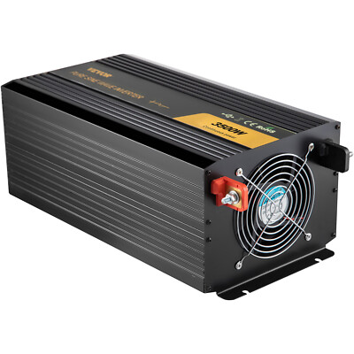VEVOR Pure Sine Wave Inverter Power Inverter 3500W DC12V to AC120V Inverter LCD