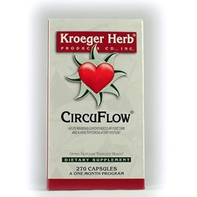 Kroeger Herbs Circu Flow 270 капсул