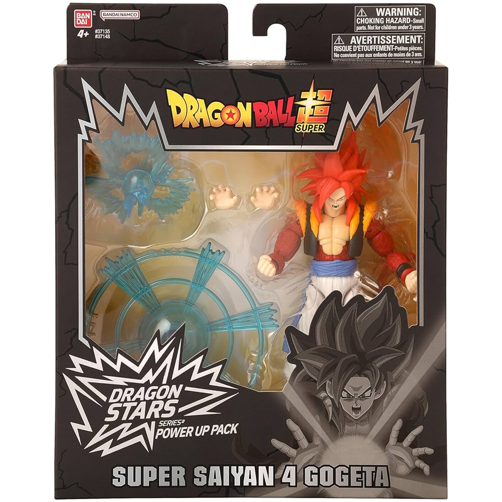 Bandai Dragon Ball Super Dragon Stars Усиливает фигурку Гогеты SS 4 НОВАЯ