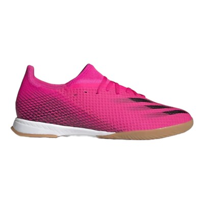 ADIDAS X GHOSTED 3 INDOOR SOCCER SHOES FW6938 SHOWK PINK BLACK  IN TF  SZ 12