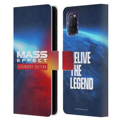 EA BIOWARE MASS EFFECT LEGENDARY GRAPHICS LEATHER BOOK CASE FOR OPPO PHONES