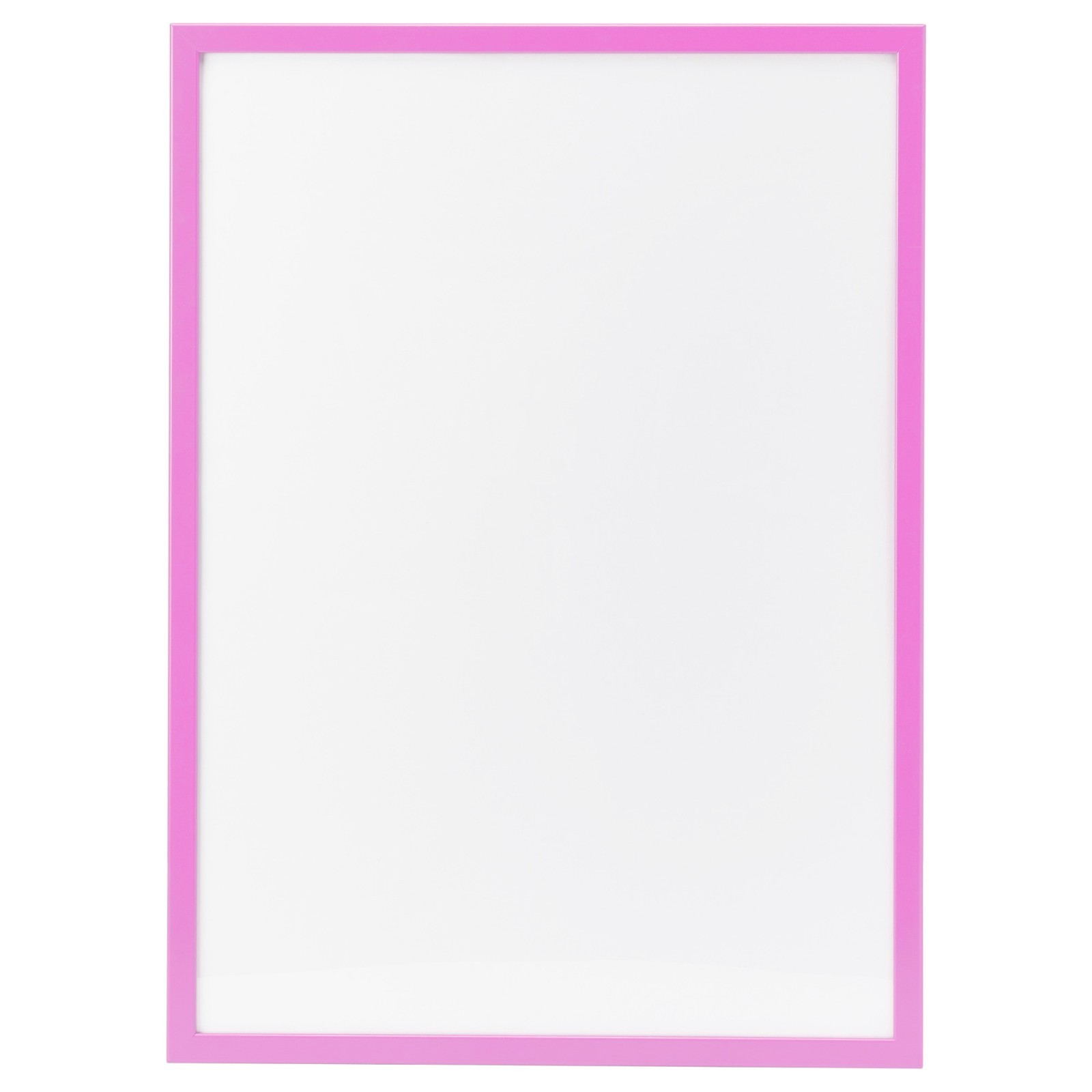 Cornice Porta Foto Poster Quadri Colore Rosa Dimensioni 40x50cm dfh