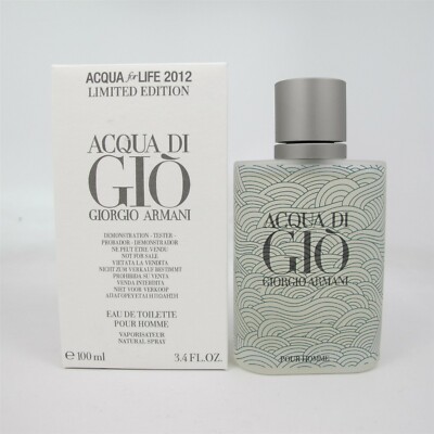 Acqua Di Gio Pour Homme 2012 Ltd Ed. by Giorgio Armani 3.4 oz EDT Spray (T)