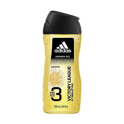 Adidas Victory League Guarana Stimulating 3-in-1 Hair, Body, & Face Shower Gel