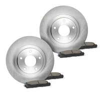 Front Brake Rotors + Ceramic Pads for 2014-2021 Ram Promaster 1500 2500 3500