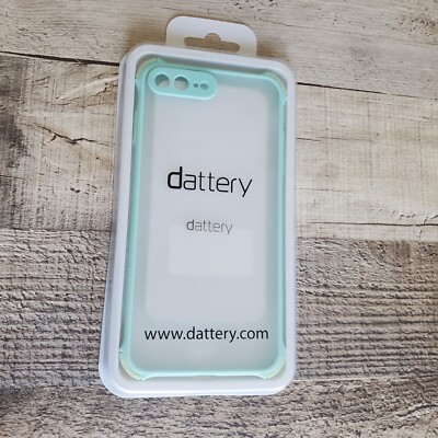 Shock Proof Battery Case for iPhone 6P 7G 7P 8P Teal Blue