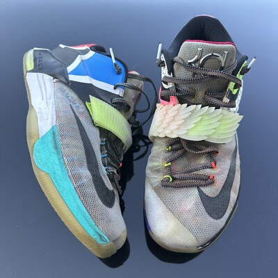 Nike KD7 What The KD801778-944 Size 14 Mens Multi Color Basketball 