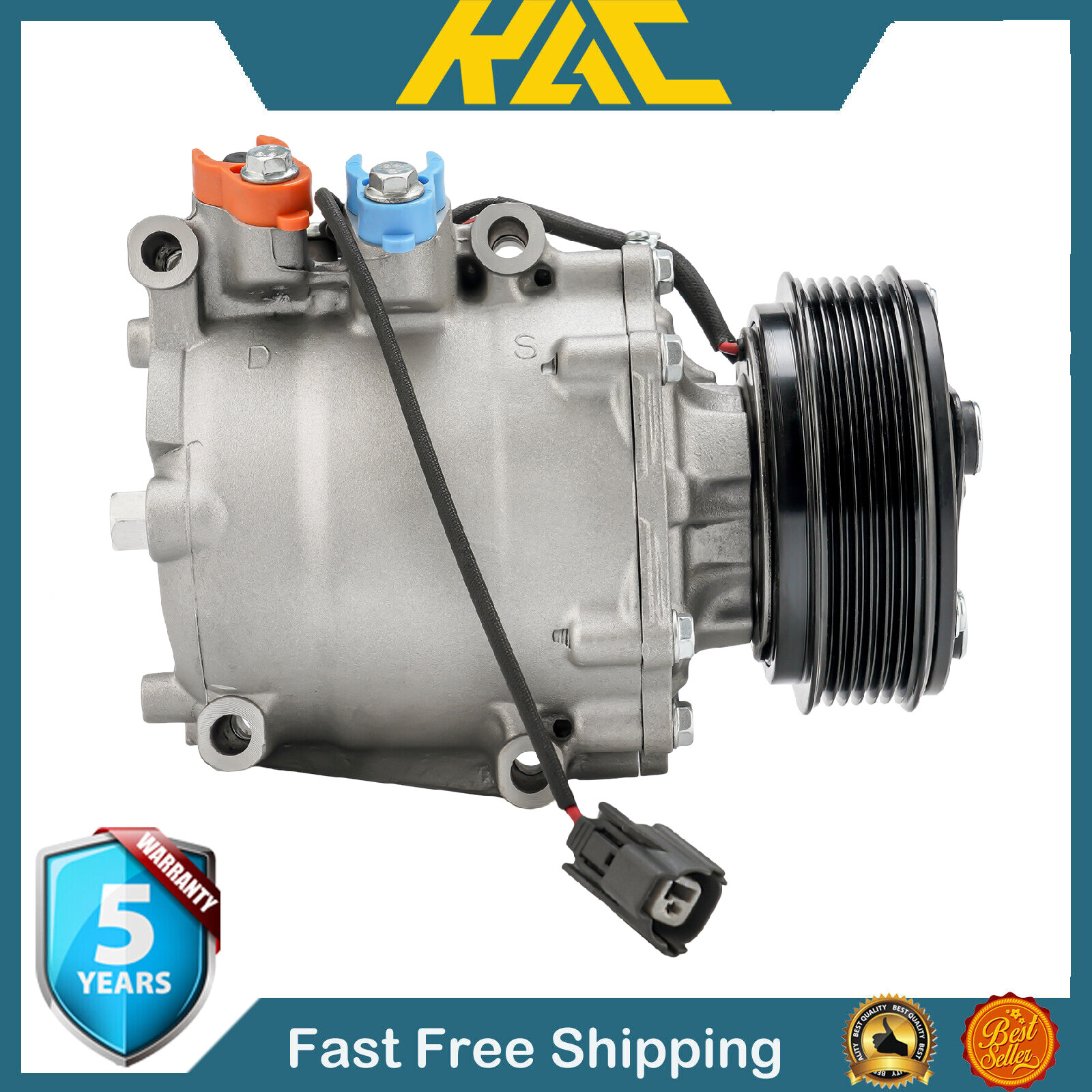 58891 A/C Compressors for Honda CR-Z 2012-2015 L4 1.5L Honda