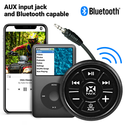 NVX XUBT4 Universal Bluetooth Audio Controller Receiver & Remote Control