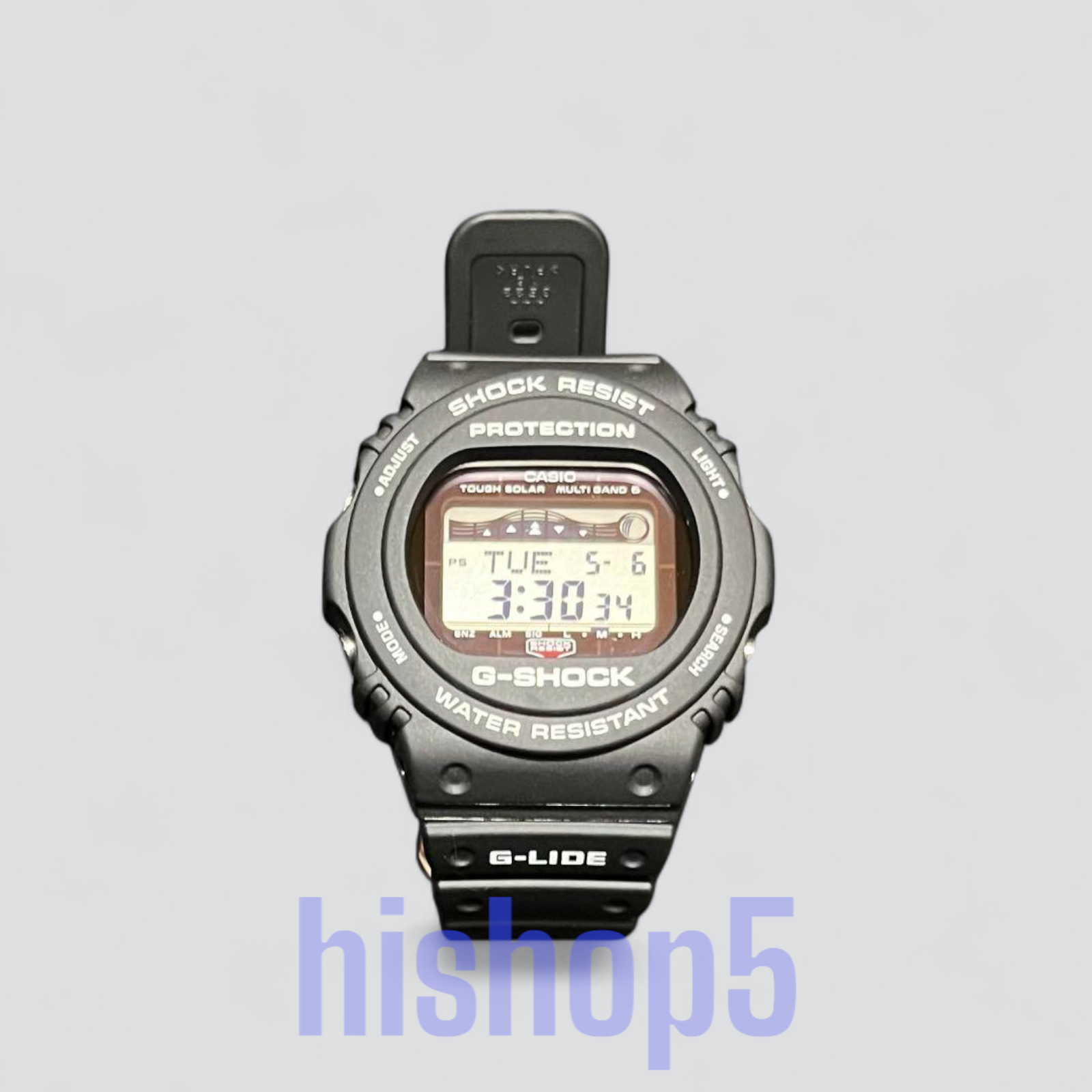 2025-25 秋冬新作  ハイブランドの CASIO GWX-5700CS-1JF G-SHOCK G-LIDE Black Radio Solar Men's 時計