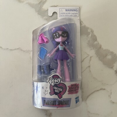 2017 My Little Pony Equestria Girls Twilight Sparkle 3'' Mini Doll Hasbro NIB NEW