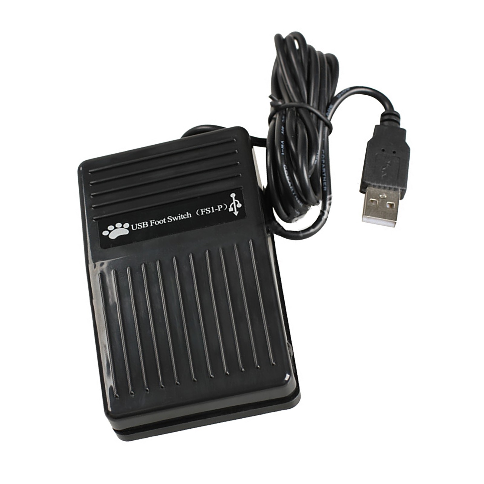 USB Single Foot Switch Keyboard Pedal For HID Computer USB Action