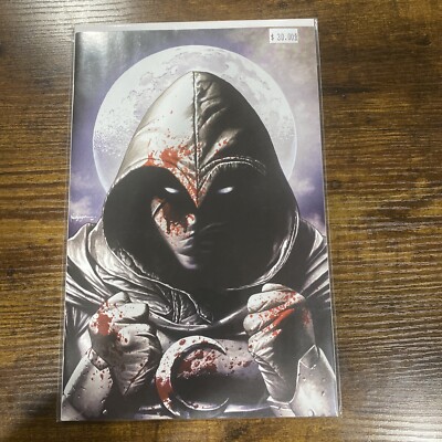 MOON KNIGHT #1 * NM+ * MICO SUAYAN EXCLUSIVE VIRGIN VARIANT MARC SPECTOR    