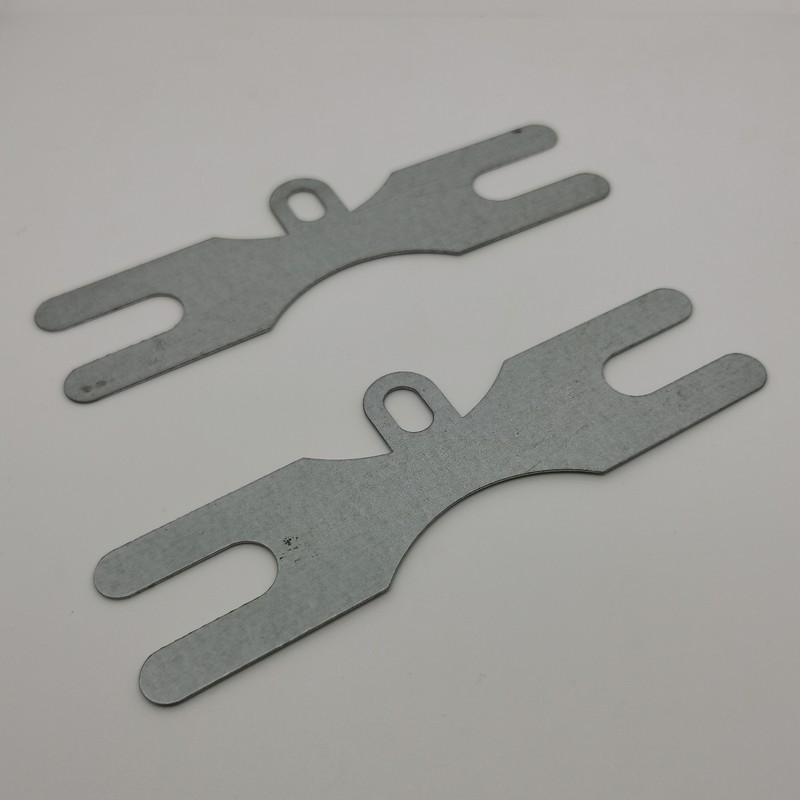 2x Schutzblechhalter Befestigung SchiebebrÃ¼Cke Schutzblech Halter Fahrrad Metall