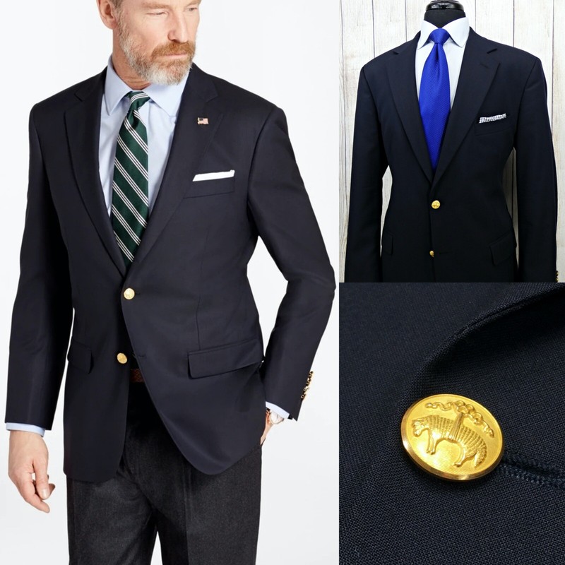 brooks brothers blue blazer