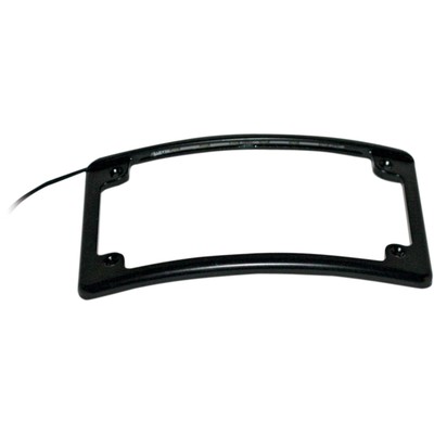 Custom Dynamics LED License Plate Frame - Black LPF-RAD-B-LP