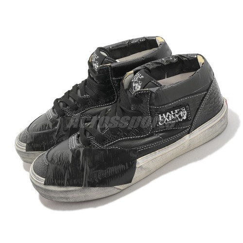 

Vans Vault Half Cab EF Vlt Lx Black Stressed Tape Men Skate Boarding VN0A5HZVBLA, Черный, Half Cab Ef Vlt Lx