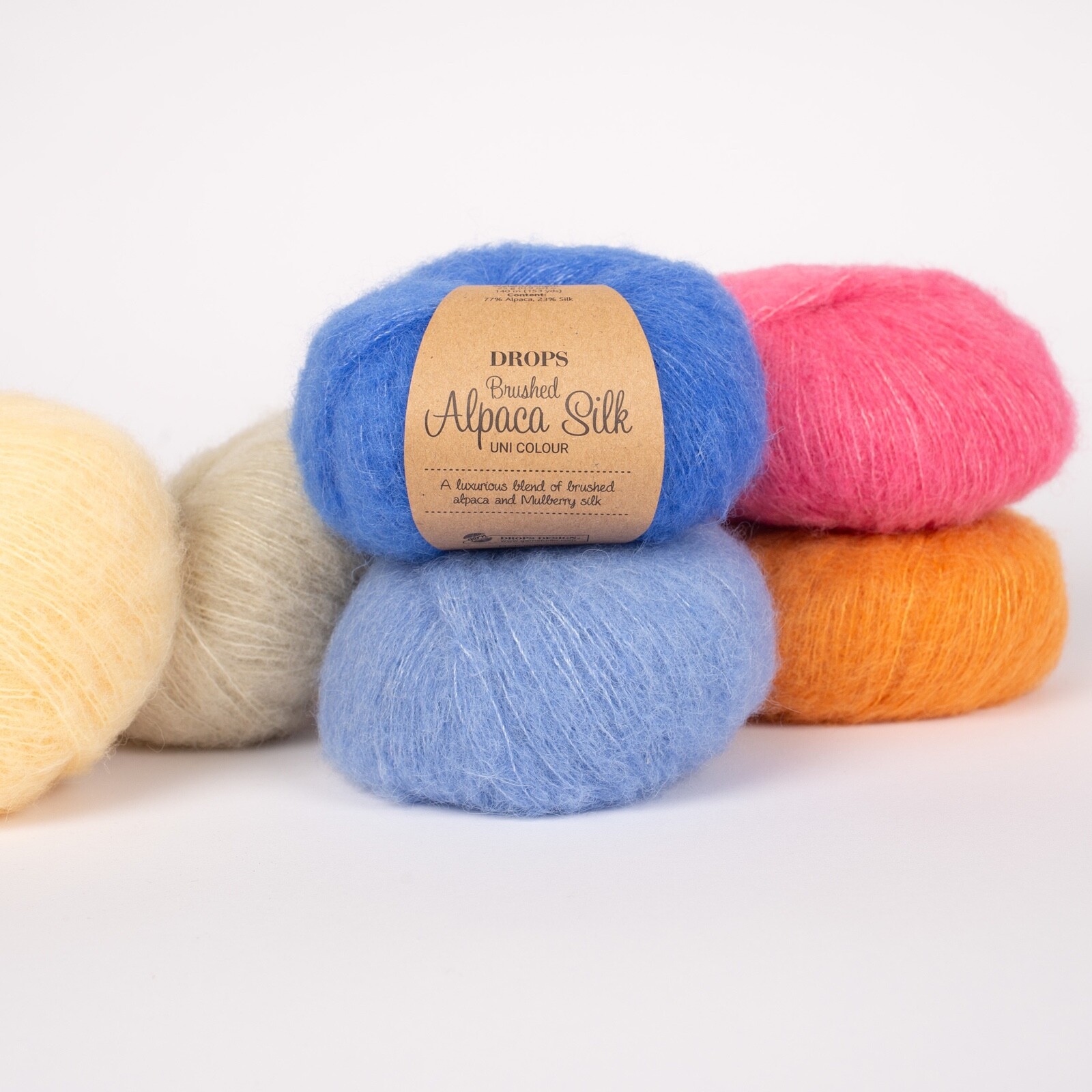Fluffy Alpaca Silk Yarn Aran Crochet Baby Knitting Wool Fluffy Alpaca Silk Yarn Aran Crochet Baby Knitting Wool