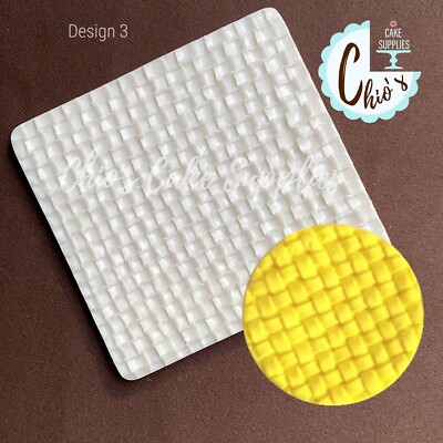 Fabric / Cloth/ Knitting Fondant Texture Silicone Mats