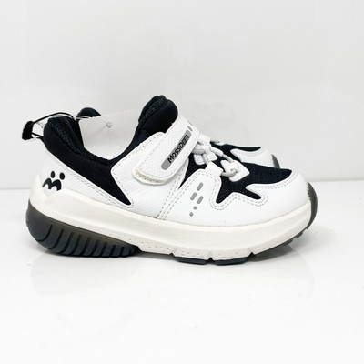 

Off Brand Boys Mossdeer Белые низкие повседневные кроссовки с крючками и петлями Кроссовки, размер 10, Белый