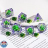 DND Resin Tortoise Dice Set, DandD Polyhedral Dice for Dungeons and Dragons RPG, MTG Role Playing Games D and D Dice 7pcs D20 D12 D10 D8 D6 D4
