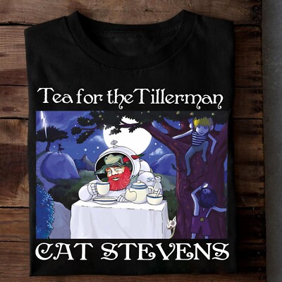 Cat Stevens Album Signature Collection Singer Men All Size Shirt 1N2515