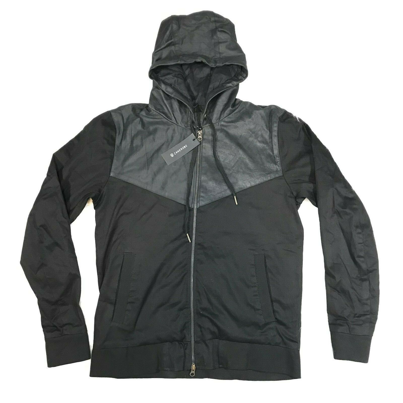 ZANEROBE BLACK TRACK HOODY 