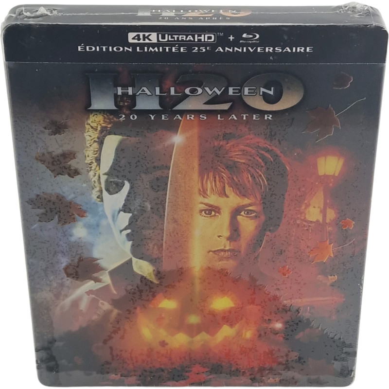 Halloween H20 Steelbook 4 K Ultra Hd + Blu-Ray 20 Ans AprÃ¨S [-18] Zone B