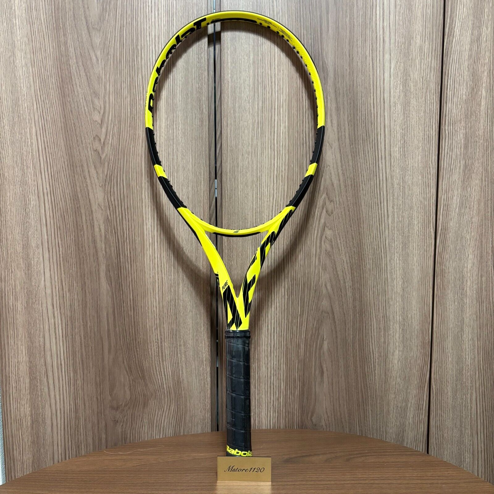 ピュアアエロチーム／G2（2019）USED Babolat Pure Aero Tour 2019 G2 Tennis Racket Frame Yellow