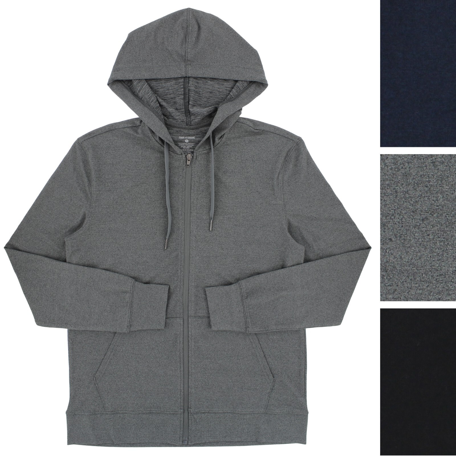 【希少】TRUE RELIGION CLASSIC HOODIE M グレー Buy True Religion Heather Grey Boyfriend Patched Hoodie from